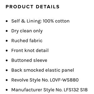 Lovers + friends Ava top from revolve